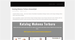 Desktop Screenshot of mukenakatun.com